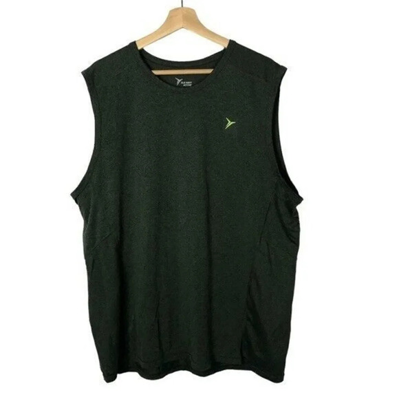 Old Navy Active Dark Green Sleeveless Athletic Muscle Tank Top XXL - Picture 1 of 3